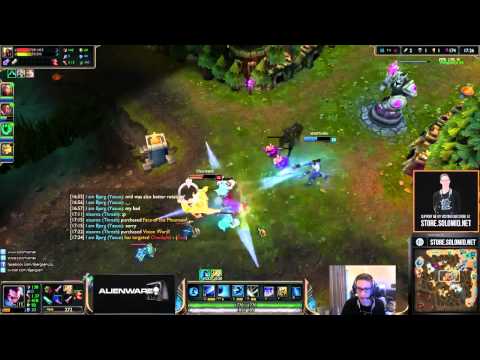 Bjergsen Yasuo Mid vs Zed (Challenger SoloQ)