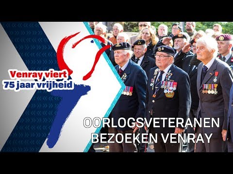 Oorlogsveteranen bezoeken Venray - 24 oktober 2019 - Peel en Maas TV Venray