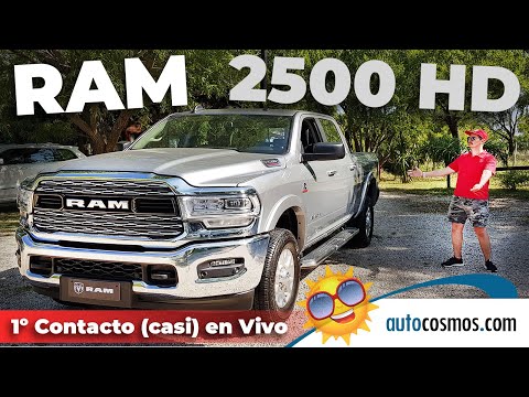 RAM 2500 HD primer contacto (casi) en Vivo