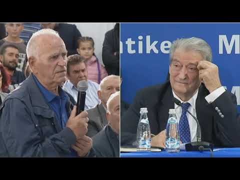 Top News-Plas e qeshura në foltoren e Berishës, qytetari, 'Jam pak më i madh se ti, ndaj...'