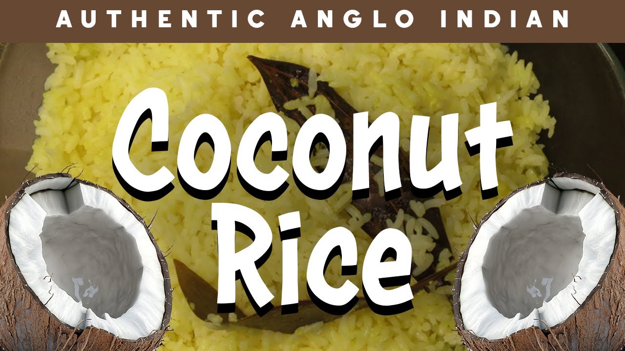 Anglo-Indian Yellow Coconut Rice