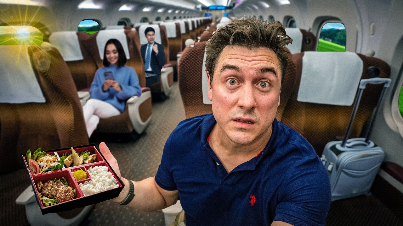 Experience a thrilling journey through Shinkansen in this captivating video!