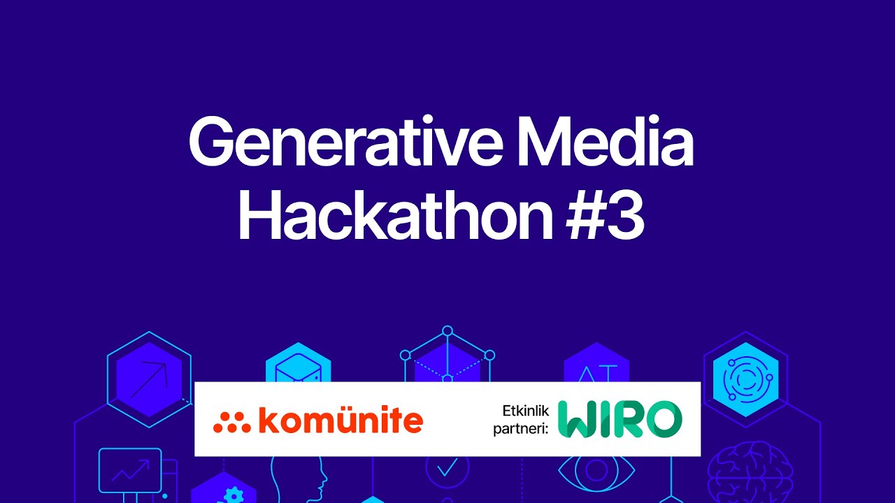 Generative Media Hackathon #3 Ödüllü Vibe Coding Hackathon'u