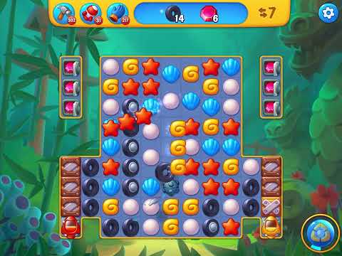 Fishdom level 4889 no boosters フィッシュダム ノーマル [Friend's]