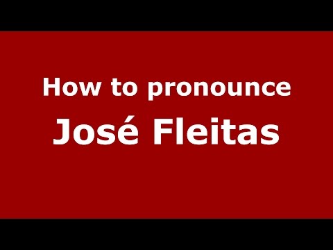 How to pronounce José Fleitas (Spanish/Argentina) - PronounceNames.com