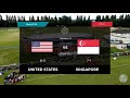 United States vs. Singapore | Mixed Final | 2023 U-24 World Championships