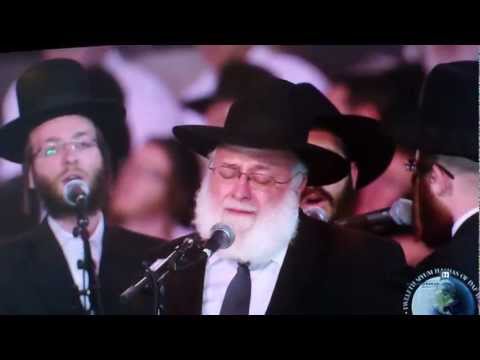 Abish Brodt Singing Kad Yasvin At Twelfth Siyum Hashas