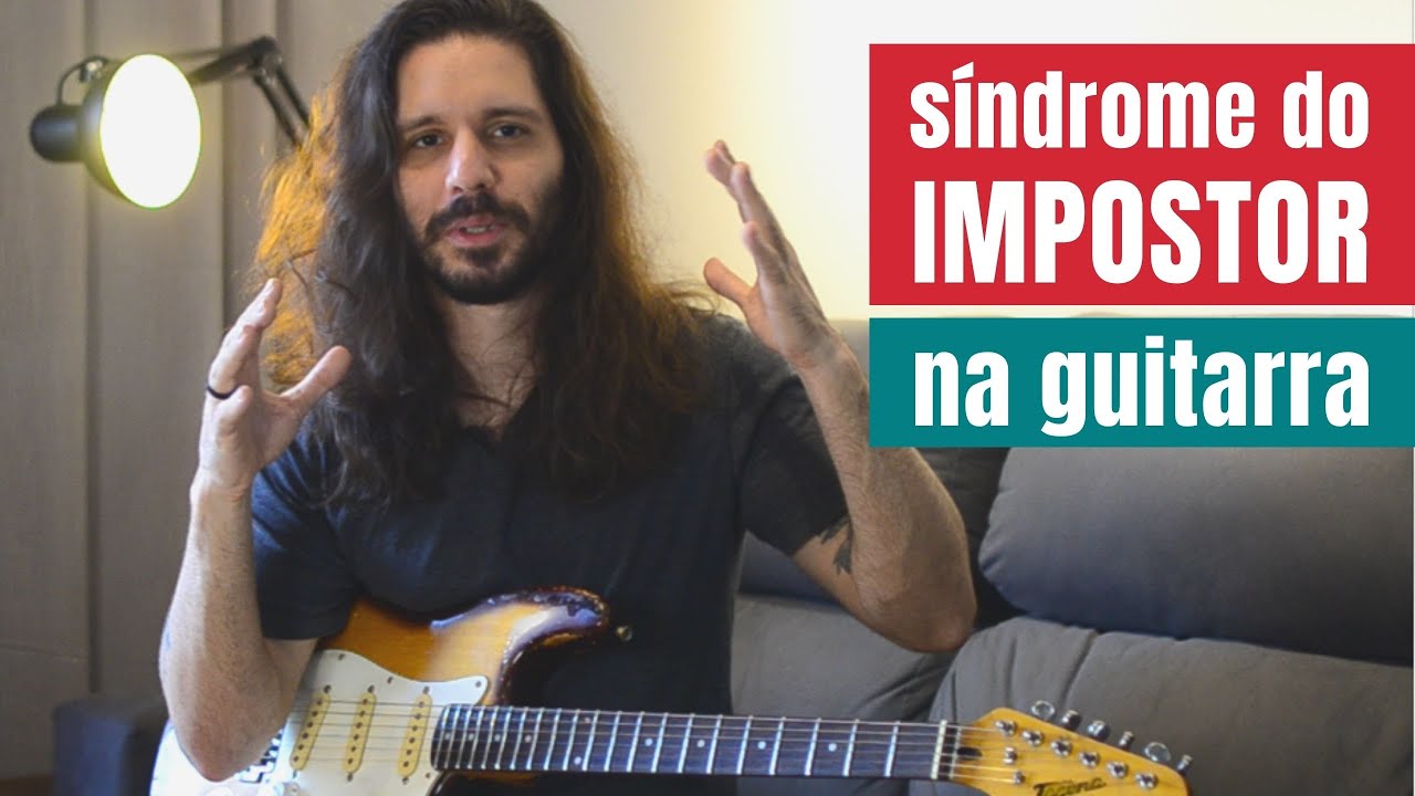 Falando sobre insegurança ao tocar guitarra