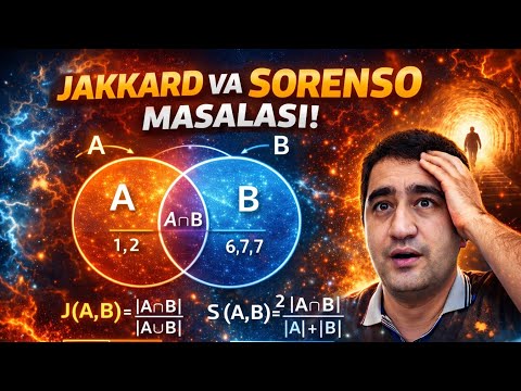 Jakkard va Sorenson Dice eng osson usulda 