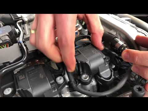 Car Spark Plug Change Mercedes Benz C180 Limousine Spark Plug Replacement Instructions