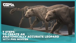 7 Steps to Create an Anatomically Accurate Leopard | Phu Nguyen