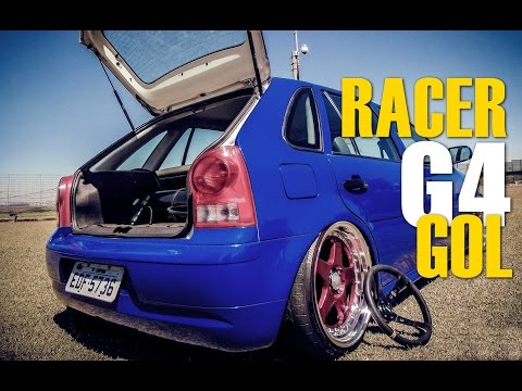 Gol G4 "AZULÃO" Envelopado - Estilo Racer/R17" - Setor7