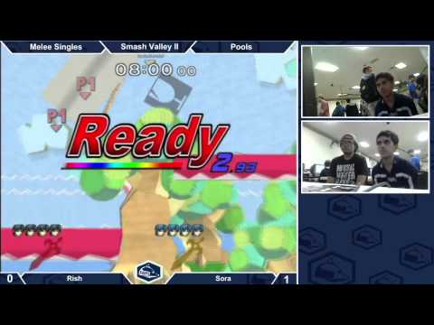 Smash Valley II Melee Singles Pools - Sora vs Rish