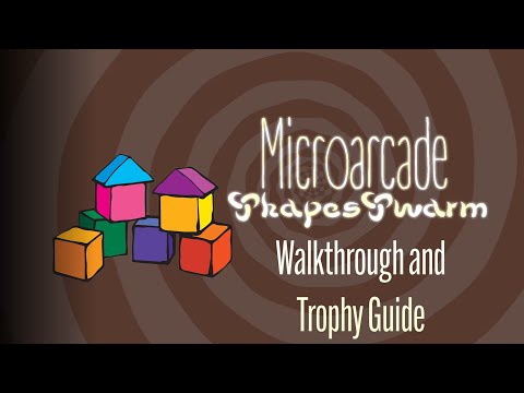 Microarcade ShapeSwarm - Walkthrough | Trophy Guide | Achievement Guide