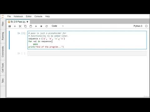 Learn Python From Beginner To Advanced Level 33 Tutorial 33 Python Pass Statement