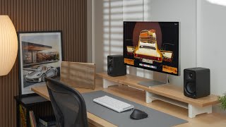 Best Desk Setup Tech // Wood Desk, Logitech MX Master 4, Watch Storage!