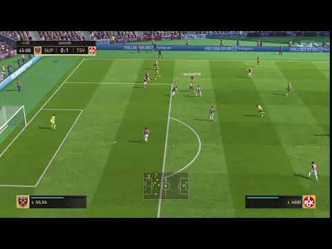 Nach hinten prallen lassen