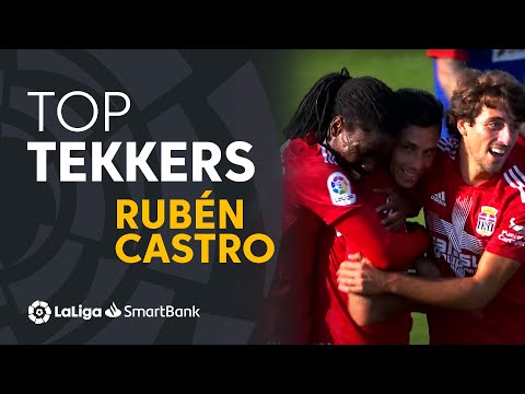 LaLiga SmartBank Tekkers: Golazo de chilena de Rubén Castro