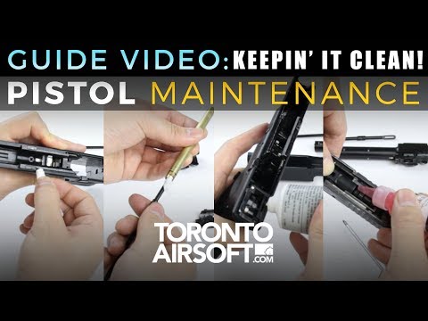 Gas Blowback Airsoft  6mm Pistol Maintenance Guide - TorontoAirsoft.com