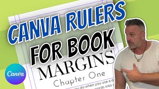 Book Margins in Canva. Rulers and Guides. Free Canva Templates Included.