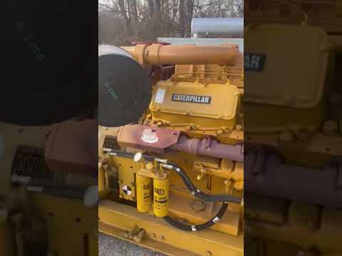 1998 CAT 3412 600kW Generator Set- Load Bank Test
