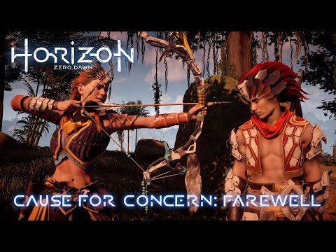 HORIZON ZERO DAWN Gameplay Walkthrough Cause for Concern: Farewell FULL GAME [4K 60FPS]