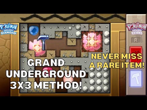 Use This Method to Get Rare Items In the Underground Pokémon Brilliant Diamond and Shining Pearl