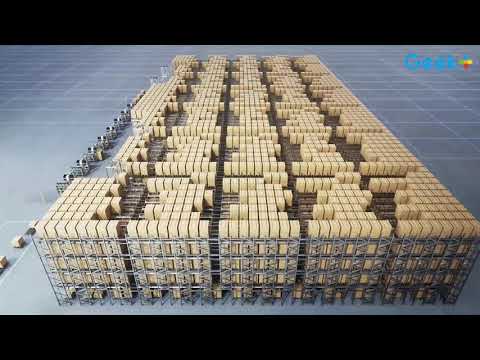 Revolutionary Pallet-to-Person Solution | 3D Animation | Product Video | Geekplus