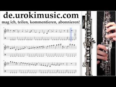 Oboenunterricht FROZEN - Let It Go Noten Lernen Teil#1 um-995