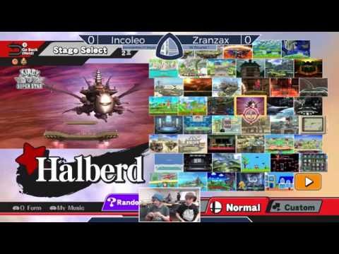 Sm4sh@Mines 37 - Zranzax (Kirby) Vs. Incoleo (King Dedede, Villager) - Winners Round 1