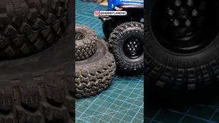 Le puse ESTAS ruedas a mi Axial SCX24… y pasó ESTO 😳🔥No esperaba este cambio… 🚙💥 #RC #Crawler #Axial