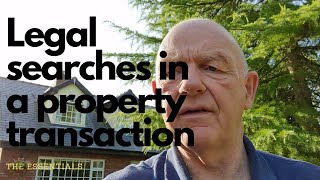 Legal searches in your property purchase-why are they necessary?