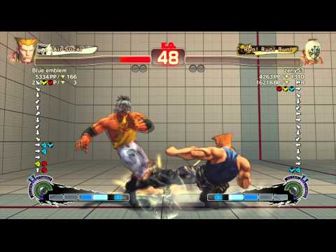 SSFIVAE~ Guile (Blue Emblem) vs.  El Fuerte (zeny53) HD