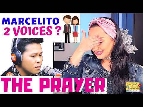 Vocal Coach REACTS to MARCELITO POMOY The Prayer + Lucia Sinatra singing Duet🎙💜🎙