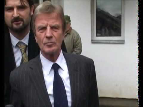 Bernard Kouchner - On serbian "organ harvest" propaganda!!!