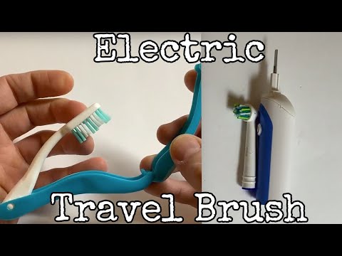 Building an electric toothbrush for traveling