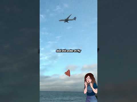 Sandheden om flytoiletter… det er klamt (hvis du sidder bagerst i flyet)🤢 #vidsteDuDet #facts #fly