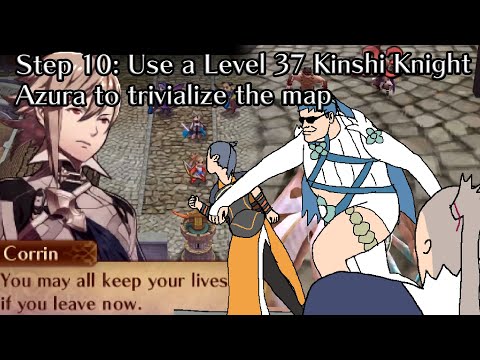 Conquest Step 10: Use a Level 37 Kinshi Knight Azura to trivialize the map