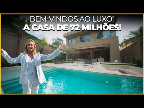 Casa Contemporânea no Tamboré 3 com Rooftop, 5 Suítes e Vista Permanente para a Praça