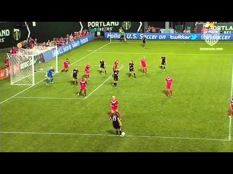 WNT vs. Canada: Alex Morgan Goal - Sept. 22, 2011
