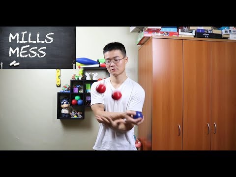 Learn to Juggle: 3-ball Mills Mess