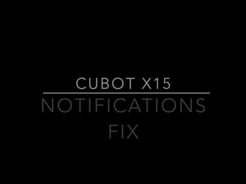 Belulah Rom Cubot X15 - Fix notifications and widgets