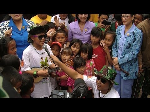 Tegar Kunjungi Korban Sinabung - Intens 05 Maret 2014