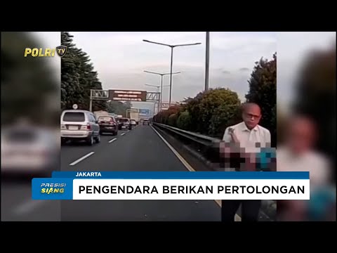 DITLANTAS POLDA METRO JAYA SELIDIKI INSIDEN BALITA TERJATUH DI TOL JORR