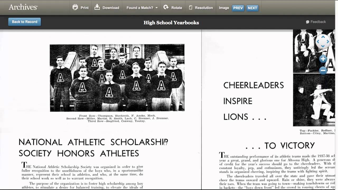Yearbooks on Archives.com