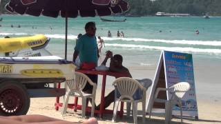 preview picture of video 'One Day At Patong Beach - November 2013'
