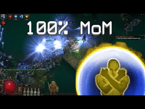 100% Mind over Matter Hierophant Kinetic Fusillade Ballista on 10D