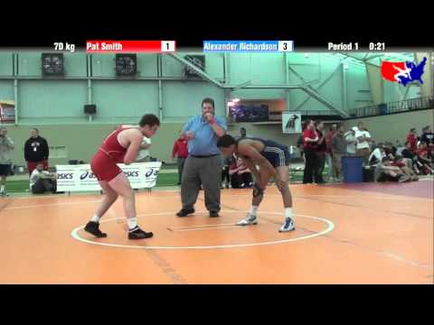 Pat Smith vs. Alexander Richardson at 2013 ASICS University Nationals - FS