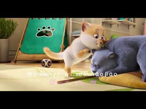 學貓叫  xue mao jiao MV 小潘潘 / pin yin/ Lyrics /English sub  Learn to meow