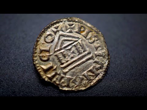 Denarius at the temple of Louis I the Pious (Coin Presentation #122)